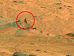 Mars yaratığı balon çıktı